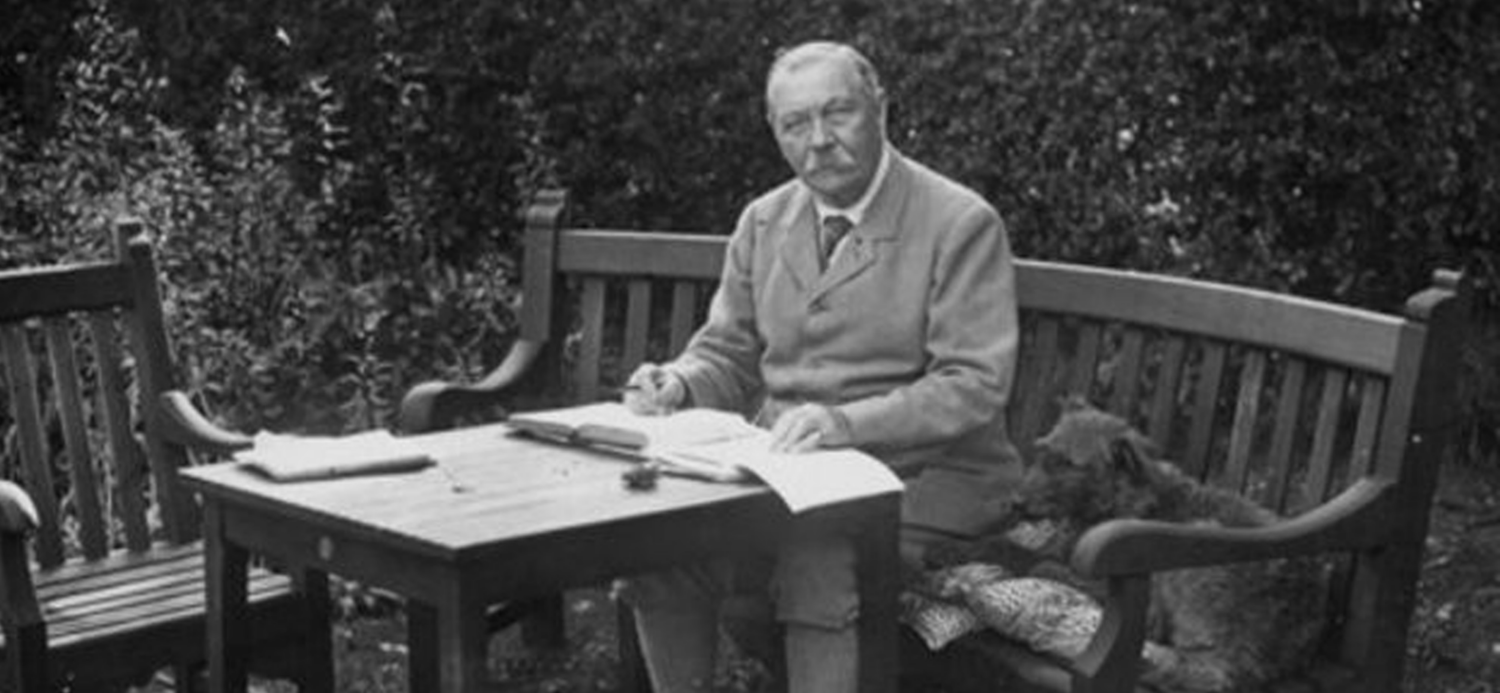 Portrait de Sir Arthur Conan Doyle